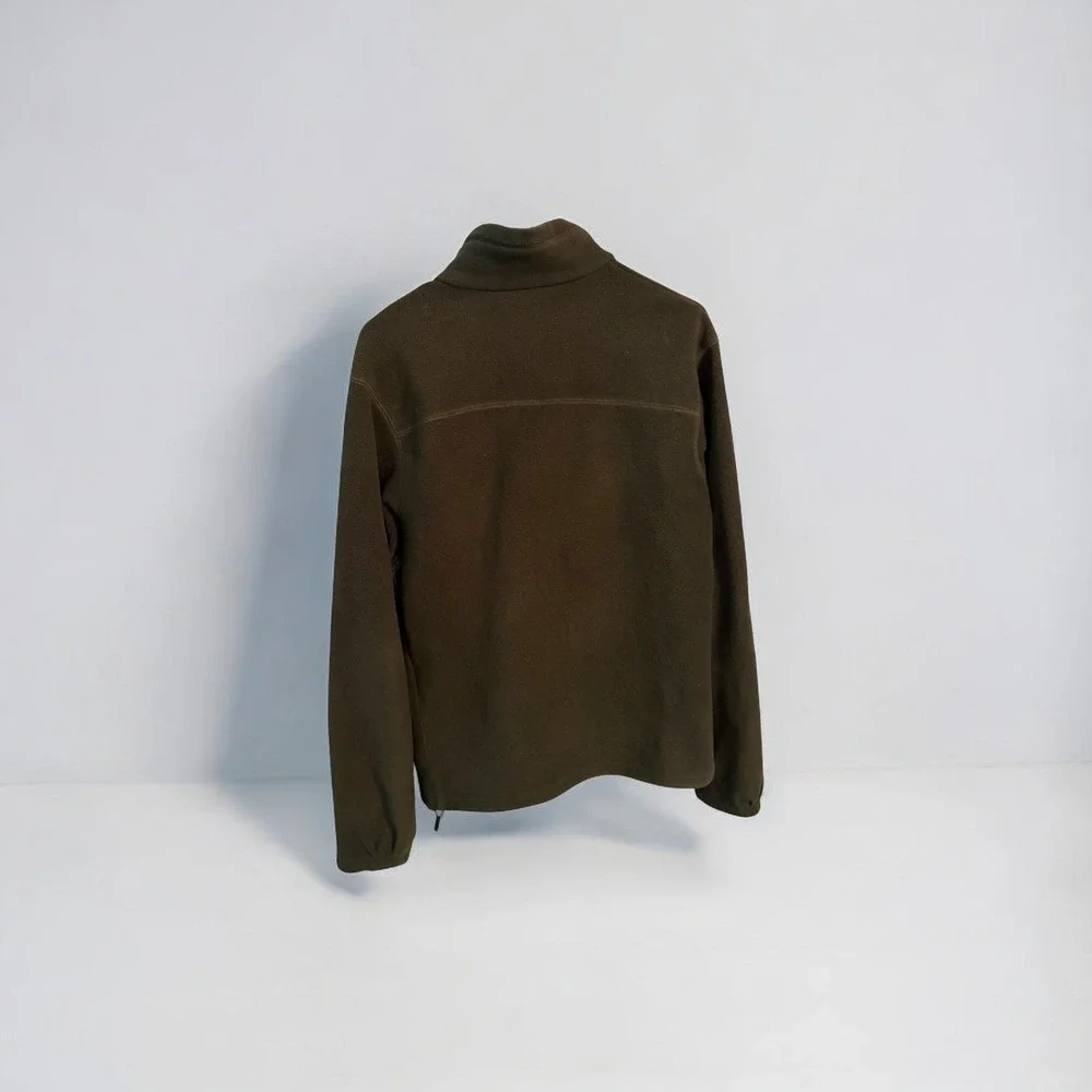 Columbia Field Gear Jacket Mens Size LG Green Fleece Lined Full Zip Outdoor - Picture 3 of 4